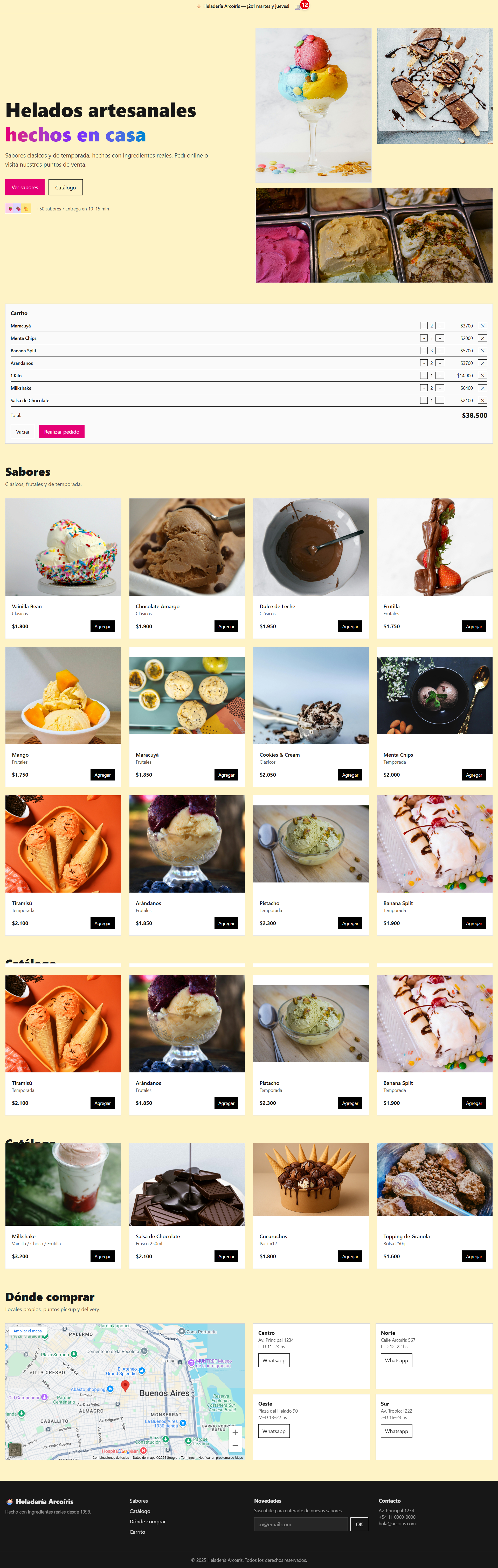Ice & Creams