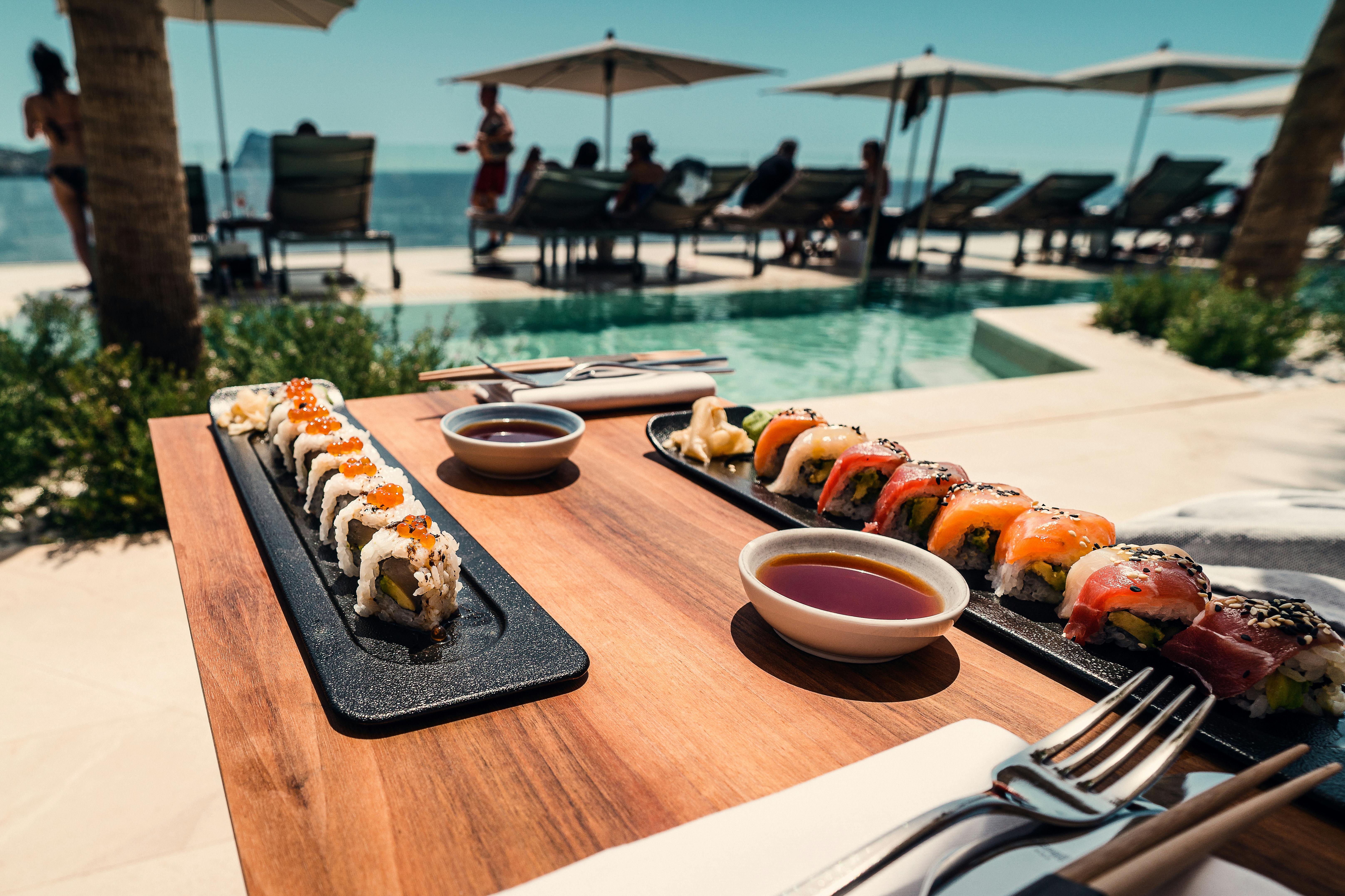 Sushi background