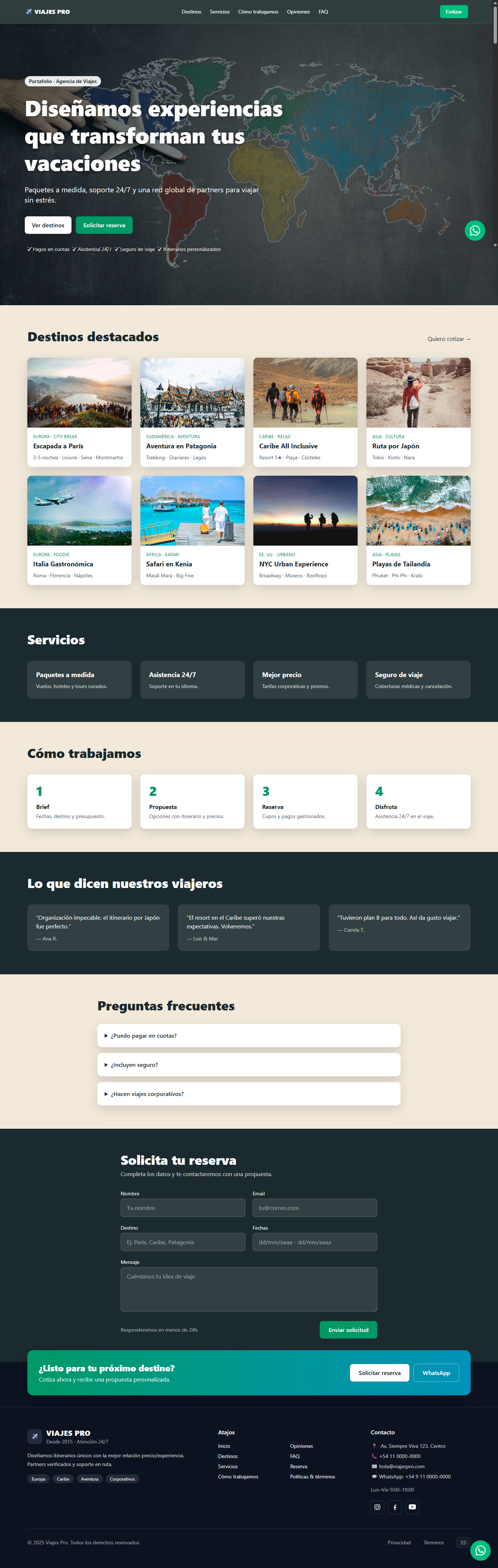 Agencia de Viajes